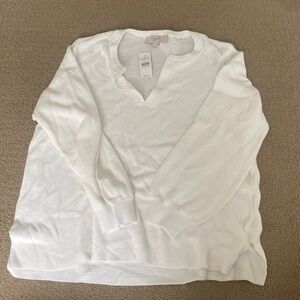 White Loft Sweater Never Worn!